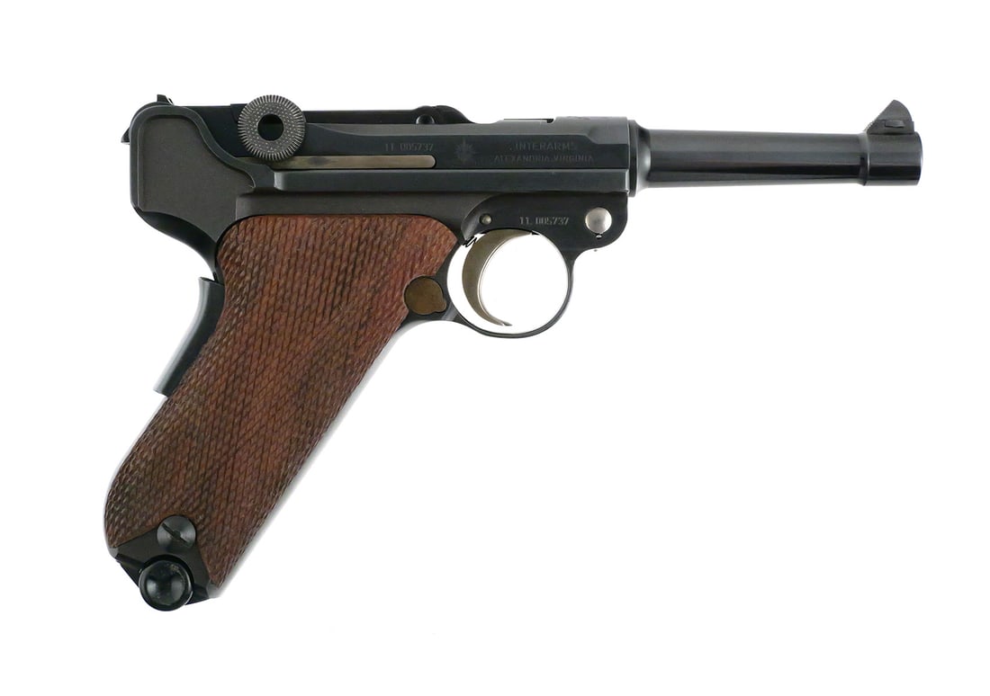 Mauser Luger Swiss American Eagle 9mm Pistol (1 of 8)