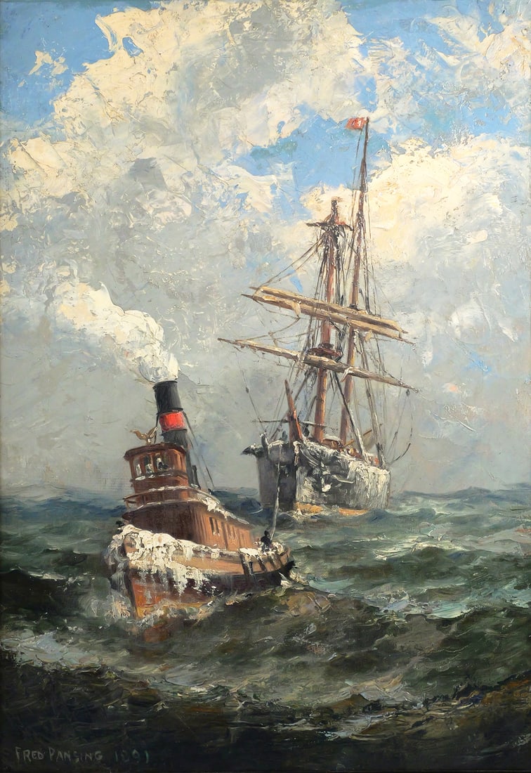 FRED PANSING Maritime Painting (1 of 5)
