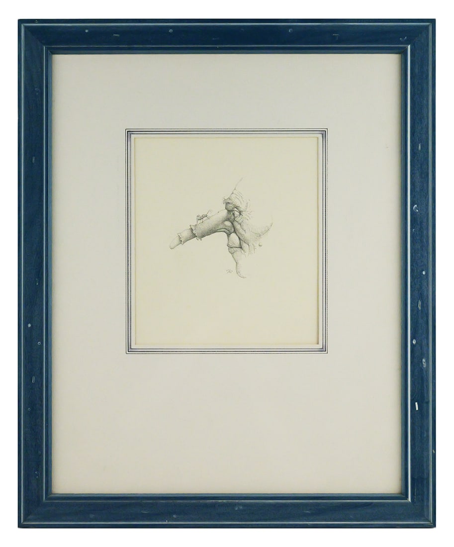 WERNER WILDNER Graphite Drawing - 2