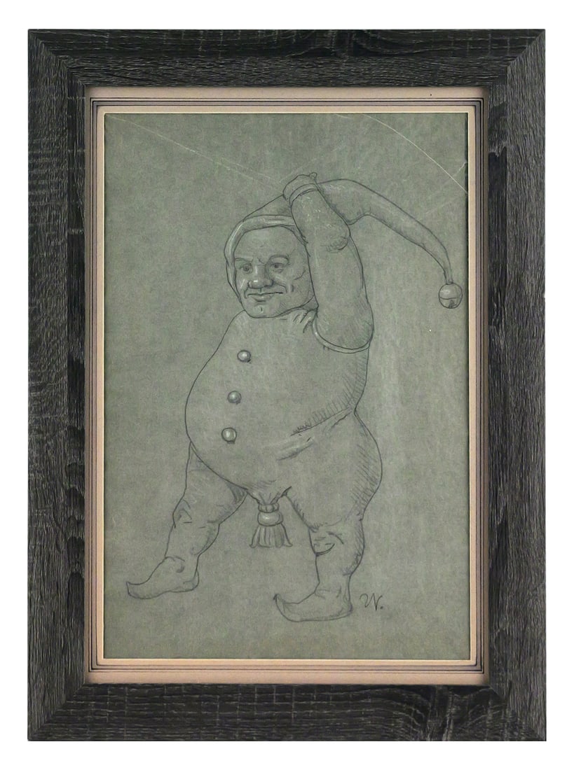WERNER WILDNER Graphite Drawing - 2