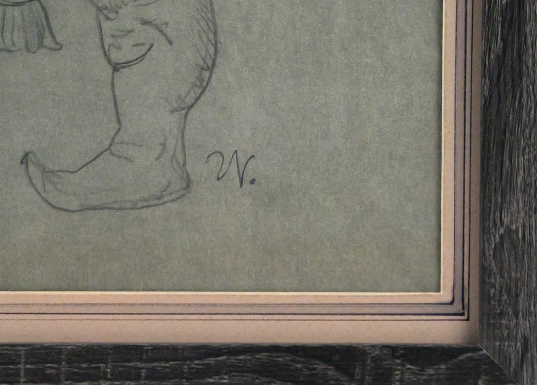 WERNER WILDNER Graphite Drawing - 3