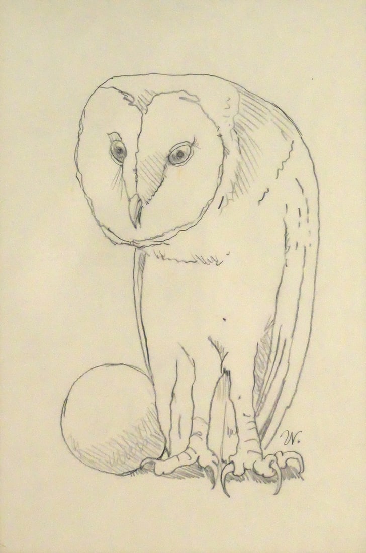 WERNER WILDNER Graphite Drawing (1 of 3)