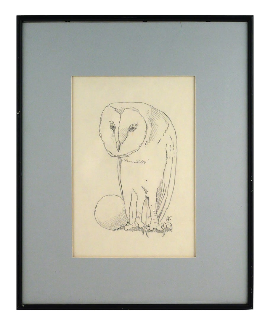WERNER WILDNER Graphite Drawing - 2