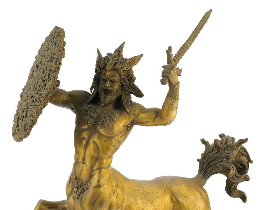 Bronze Centaur Warrior Sculpture - 2