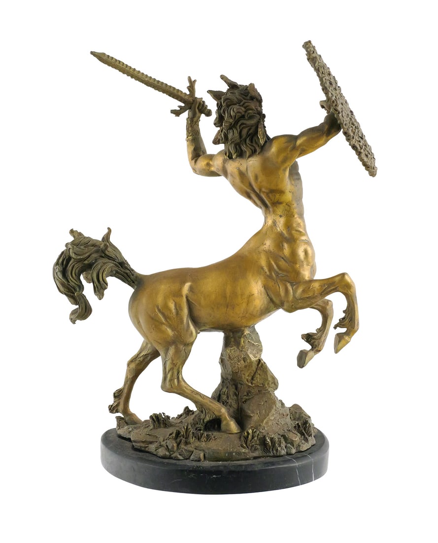 Bronze Centaur Warrior Sculpture - 4