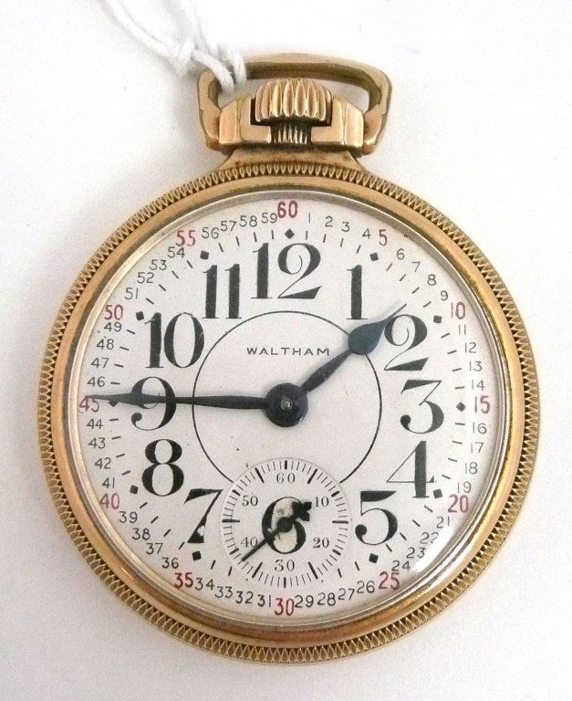 Waltham 23 jewels Vanguard pocket watch