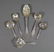 6 Antique Sterling Silver Flatware Serving Pieces