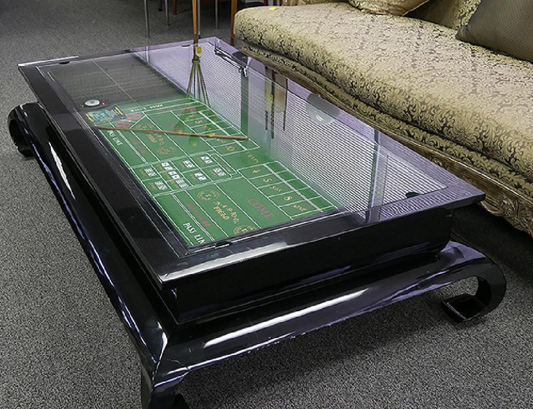 Long Chinese Style Black Lacquer Coffee Table Aug 08 2015 Ahlers Ogletree Auction Gallery In Ga