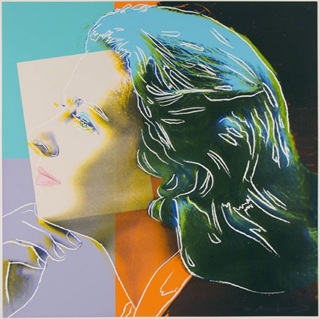 Herself, from: Ingrid Bergman by Andy Warhol, 1983 (1 of 5)