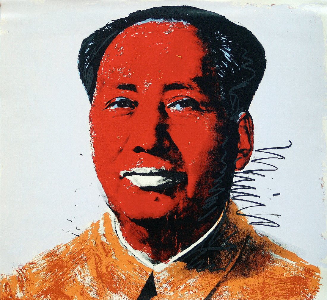 Mao, by Andy Wahol: Screenprint from 1972 (1 of 8)