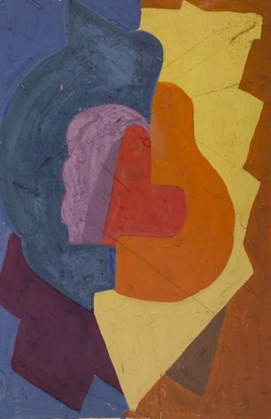 Evie Hone HRHA (1894-1955) Abstract Composition G: Evie Hone HRHA (1894-1955) Abstract Composition Gouache, 26 x 17.5cm (10.25 x 6.75")Provenance: From the Estate of the artist Margaret Clarke and thence by descent to her son the late David Clarke.