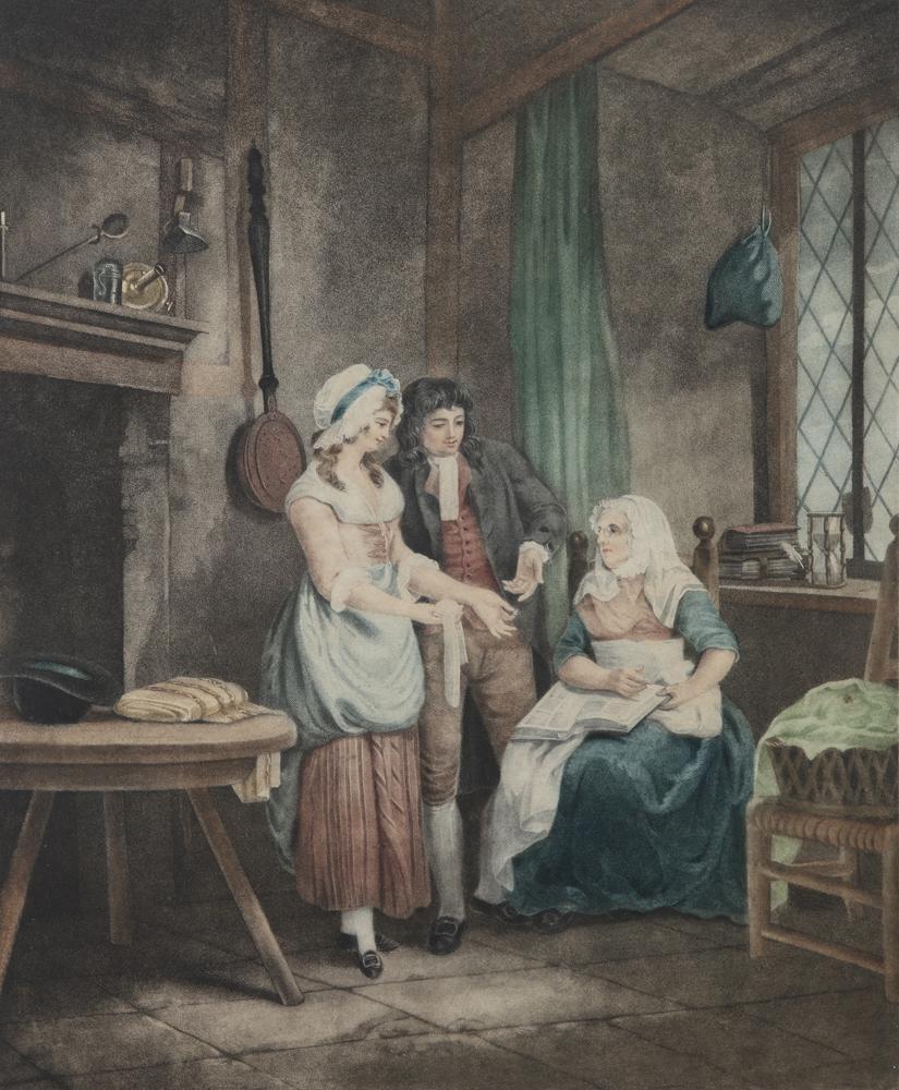 JOHN EGINTON (FL.1775-1804) AFTER FRANCIS WHEATLEY The: JOHN EGINTON (FL.1775-1804) AFTER FRANCIS WHEATLEY The Fairings Stipple engraving, 55 x 44.5cm