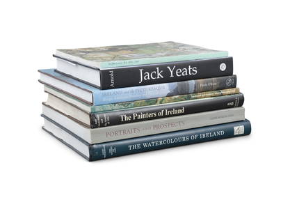 IRISH ART INTEREST - A COLLECTION OF EIGHT: IRISH ART INTEREST - A COLLECTION OF EIGHT BOOKS/CATALOGUES: - Portraits & Prospects, Ulster Museum; - Roderic O'Conor, Barbican/Ulster Museum; - Crookshank & Glin, The Planters of Ireland; - Crooksha