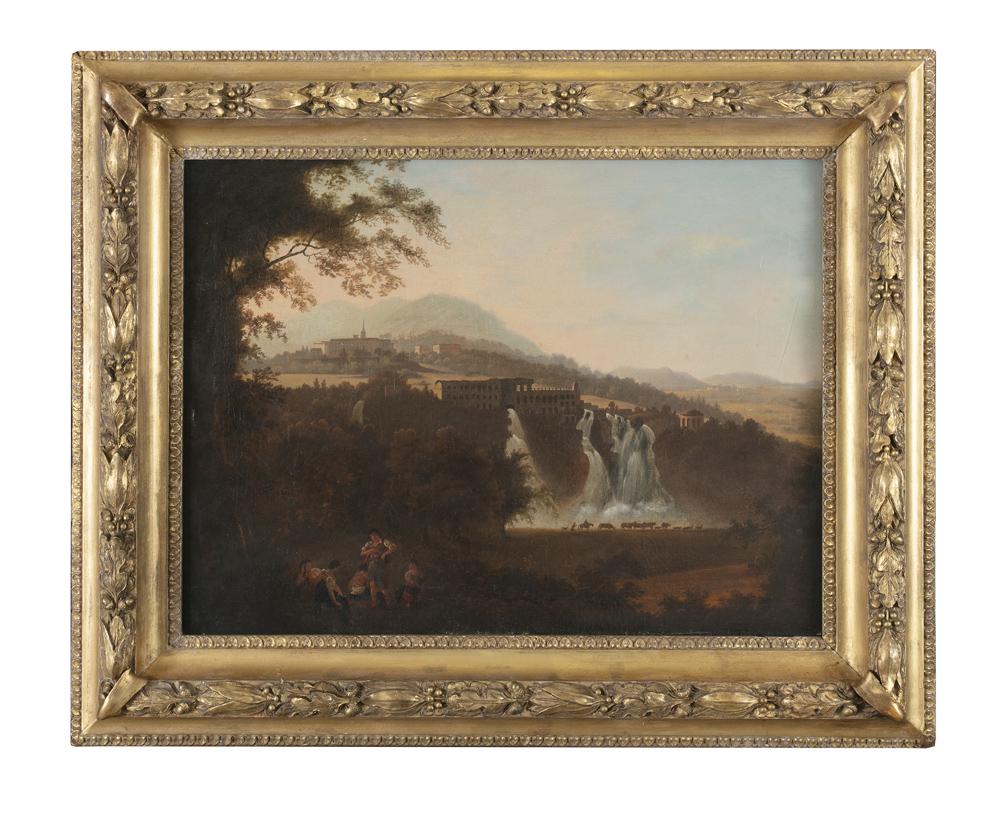 IRISH SCHOOL (18TH CENTURY) The Falls of Tivoli Oil on (1 of 3)