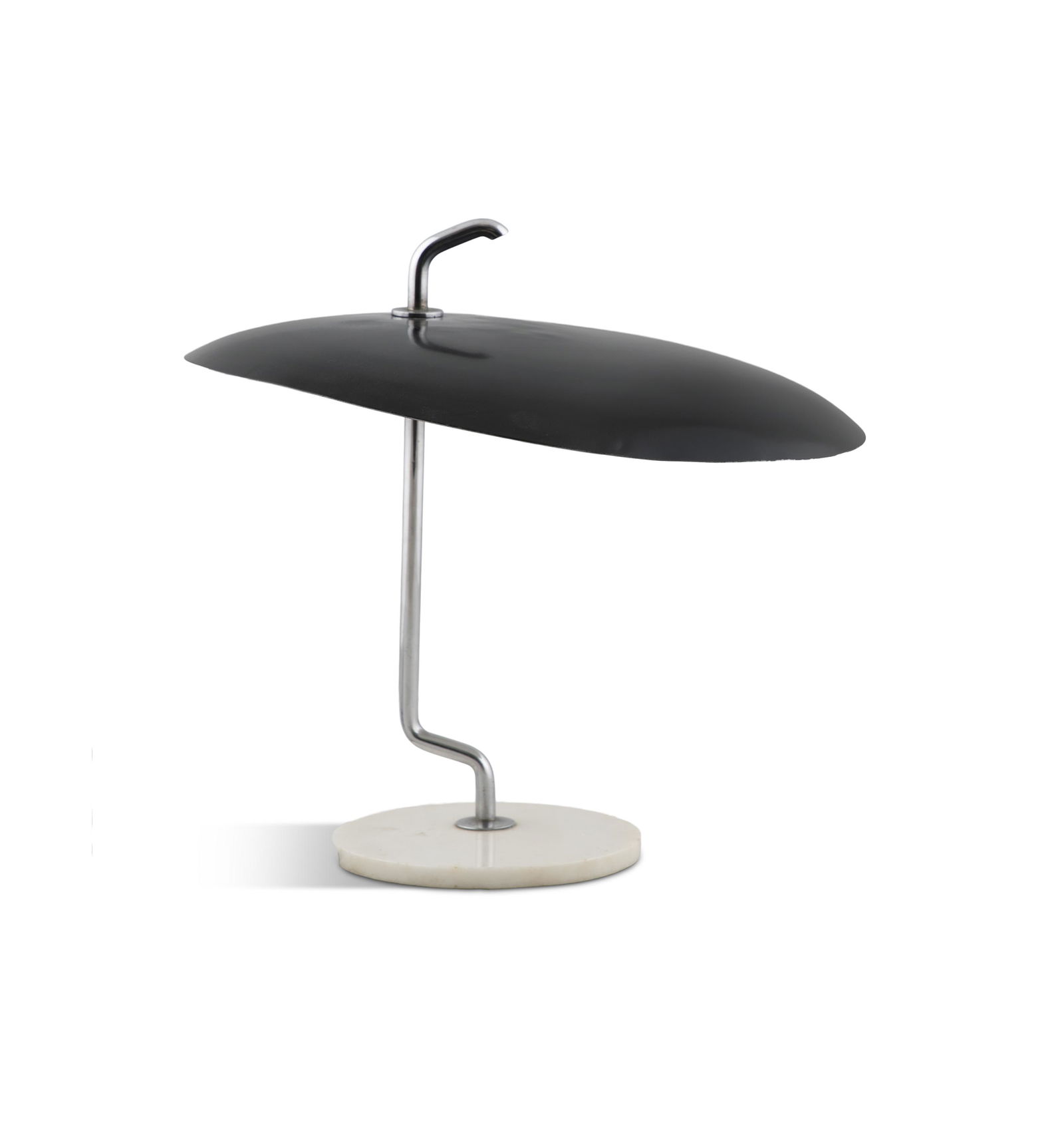 GINO SARFATTI (1912 - 1985) A 'Model 537G' table lamp by Gino Sarfatti, for Artluce, on a marble (1 of 3)