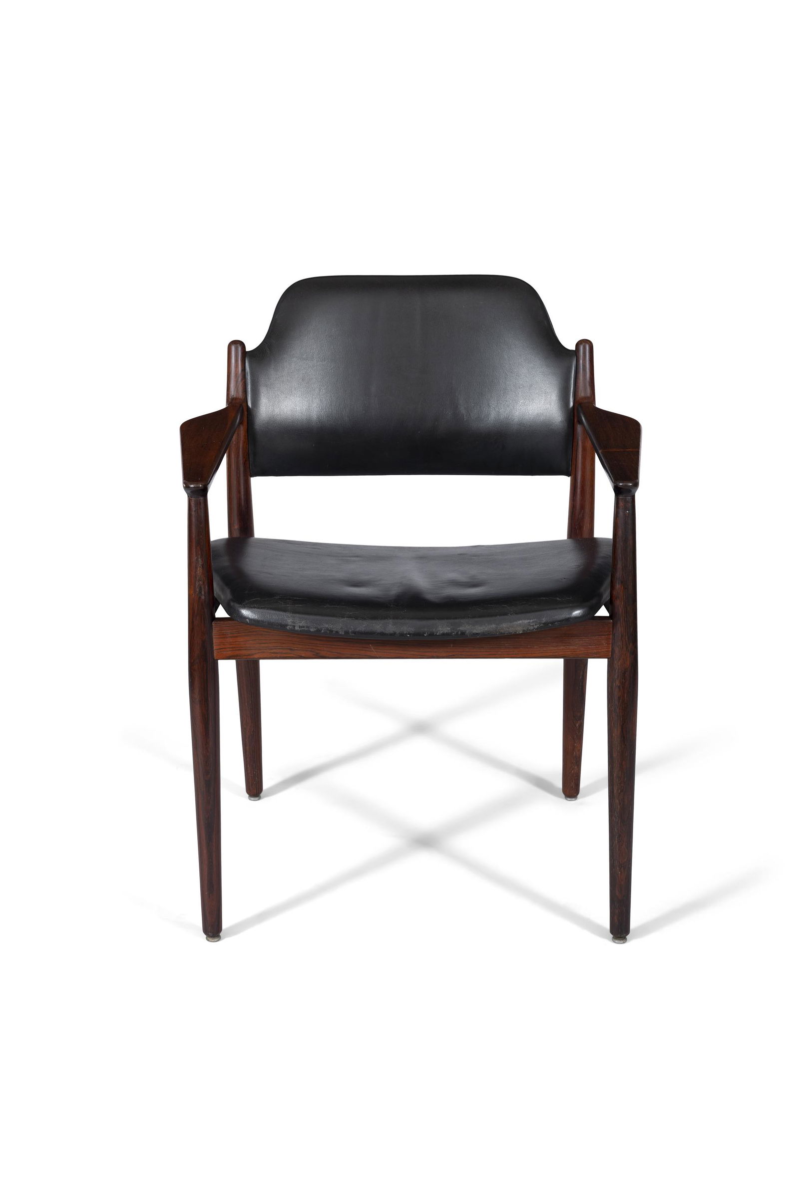 ARNE VODDER (1926-2009) A rosewood model 62a armchair by Arne Vodder. Denmark, c.1960s. 62 x 56 x: ARNE VODDER (1926-2009) A rosewood model 62a armchair by Arne Vodder. Denmark, c.1960s. 62 x 56 x 80cm (h)