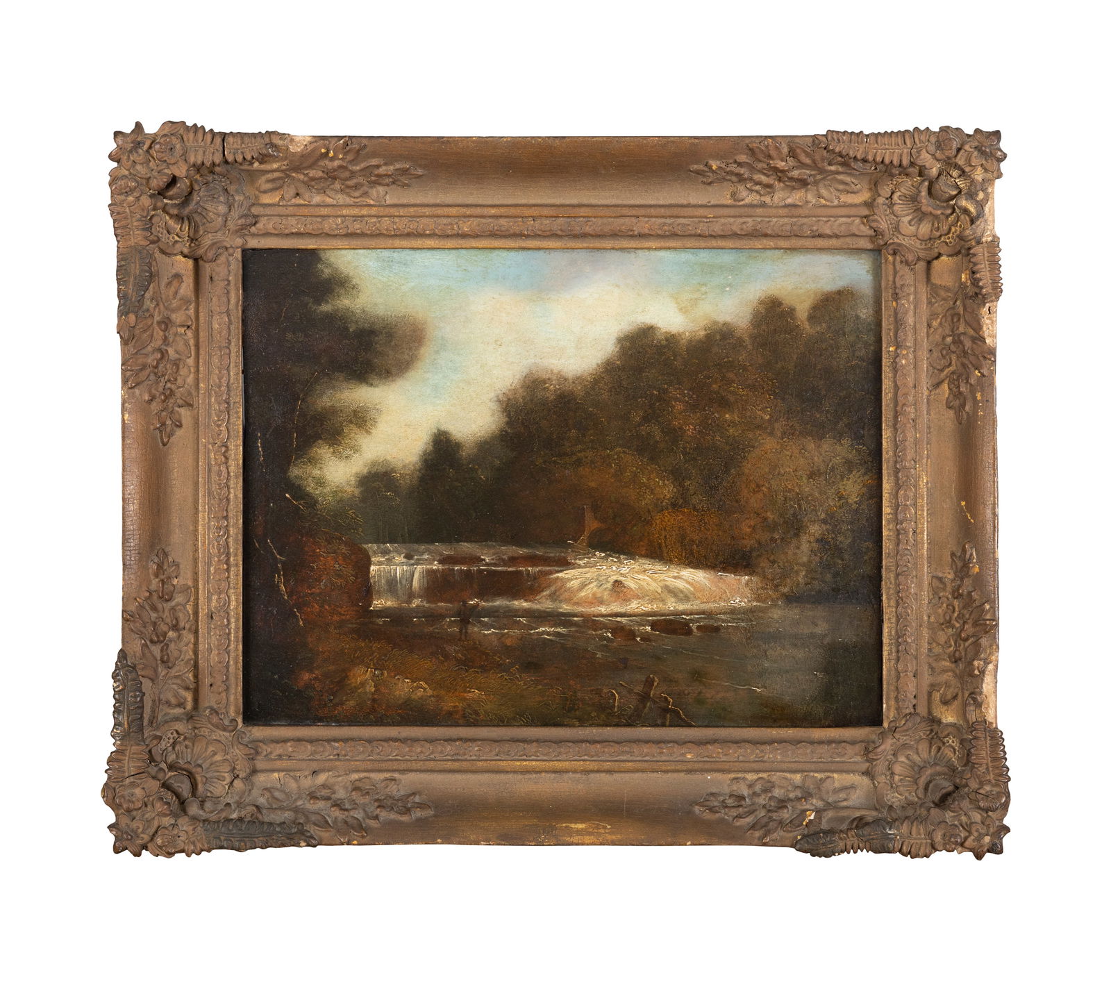 William Sadler Ii (17821839) The Salmon Leap, Leixlip, Co. Kildare Oil