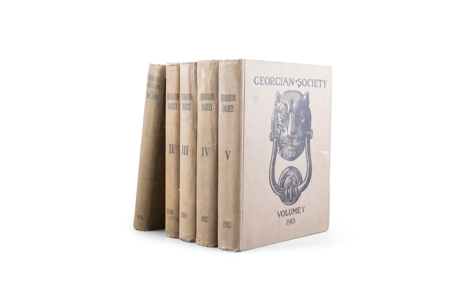 THE GEORGIAN SOCIETY RECORDS OF EIGHTEENTH CENTURY DOMESTIC ARCHITECTURE AND DECORATION IN DUBLIN (1 of 11)