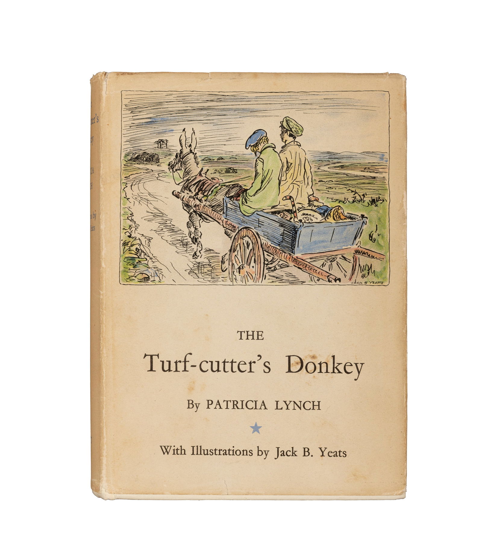 Patricia Lynch and Jack B. Yeats RHA (1871 - 1957) The Turfcutter's Donkey, First Edition, London,: Patricia Lynch and Jack B. Yeats RHA (1871 - 1957) The Turfcutter's Donkey, First Edition, London, J.M Dent & Sons, 1934, with 13 illustrations by Yeats, 5 in colour (including frontispiece). With ori