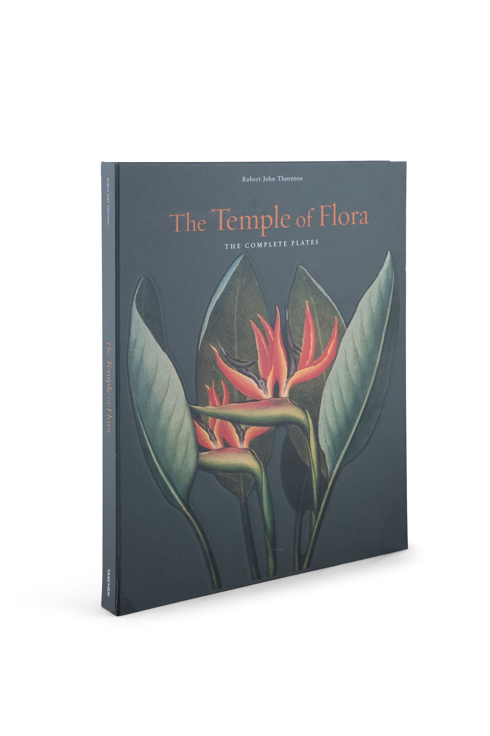 ROBERT JOHN THORNTON (1768-1837) The Temple of Flora A set thirty two colour botanical prints, in: ROBERT JOHN THORNTON (1768-1837) The Temple of Flora A set thirty two colour botanical prints, in hardback case with booklet Each printed leaf 53 x 43cms Published by Taschen c.2008