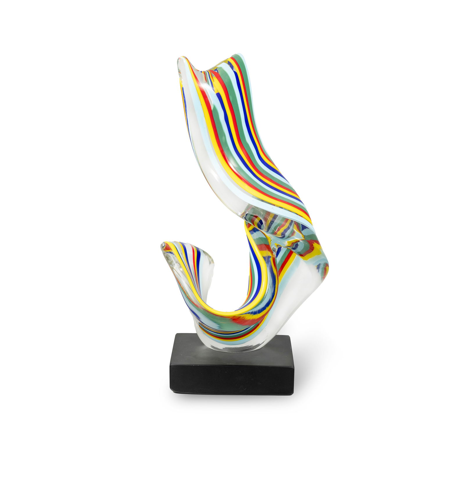 SERGIO COSTANTINI A glass sculpture by Sergio Costantini. Italy. 44cm(h): SERGIO COSTANTINI A glass sculpture by Sergio Costantini. Italy. 44cm(h)