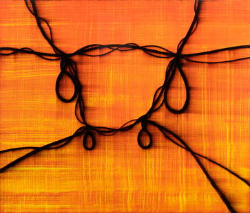 MARK FRANCIS (B.1962) Arena, 2003 Oil on canvas, 86.4 x 101.6cm Provenance: Kerlin Gallery,: MARK FRANCIS (B.1962) Arena, 2003 Oil on canvas, 86.4 x 101.6cm Provenance: Kerlin Gallery, Dublin, label verso