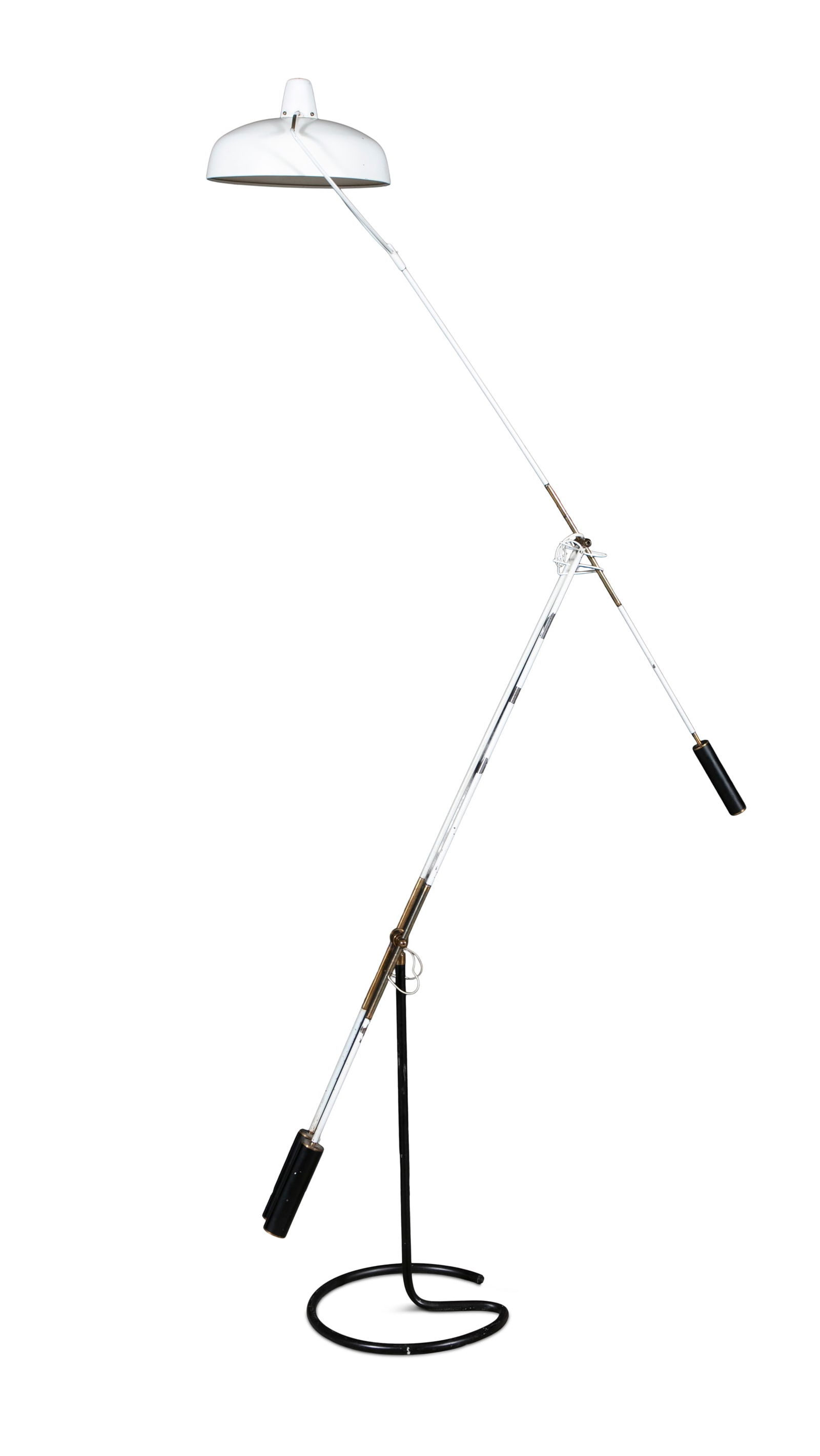 ARREDOLUCE  A counter-balance floor light by Arredoluce. With maker’s stamp. Italy, c.1960. (1 of 4)