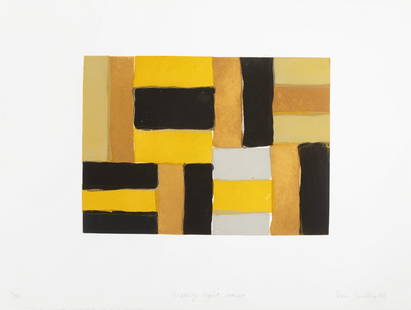 SEÁN SCULLY RA (B.1945) Wall of Light Orange Aquatint, 57 x 76.5cm, 32.5 x 45cm (image): SEÁN SCULLY RA (B.1945) Wall of Light Orange Aquatint, 57 x 76.5cm, 32.5 x 45cm (image) Signed, inscribed with title and no. 3/25 Provenance: with Alan Cristea Gallery, London, label verso