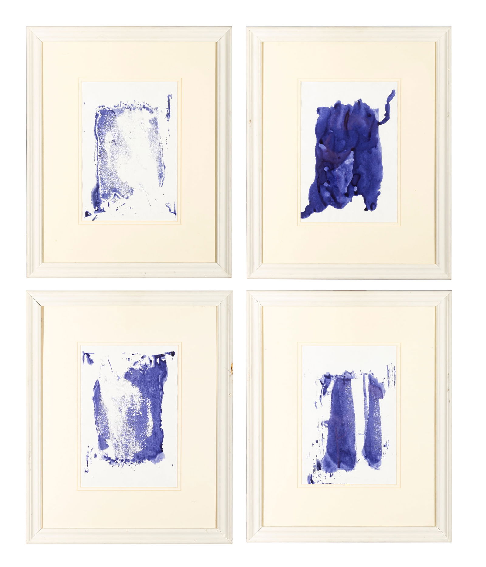DEBORAH BROWN (1927 - 2023) Quartet (1974) A set of four drawings Watercolour on paper, each 28.5: DEBORAH BROWN (1927 - 2023) Quartet (1974) A set of four drawings Watercolour on paper, each 28.5 x 19.5cm
