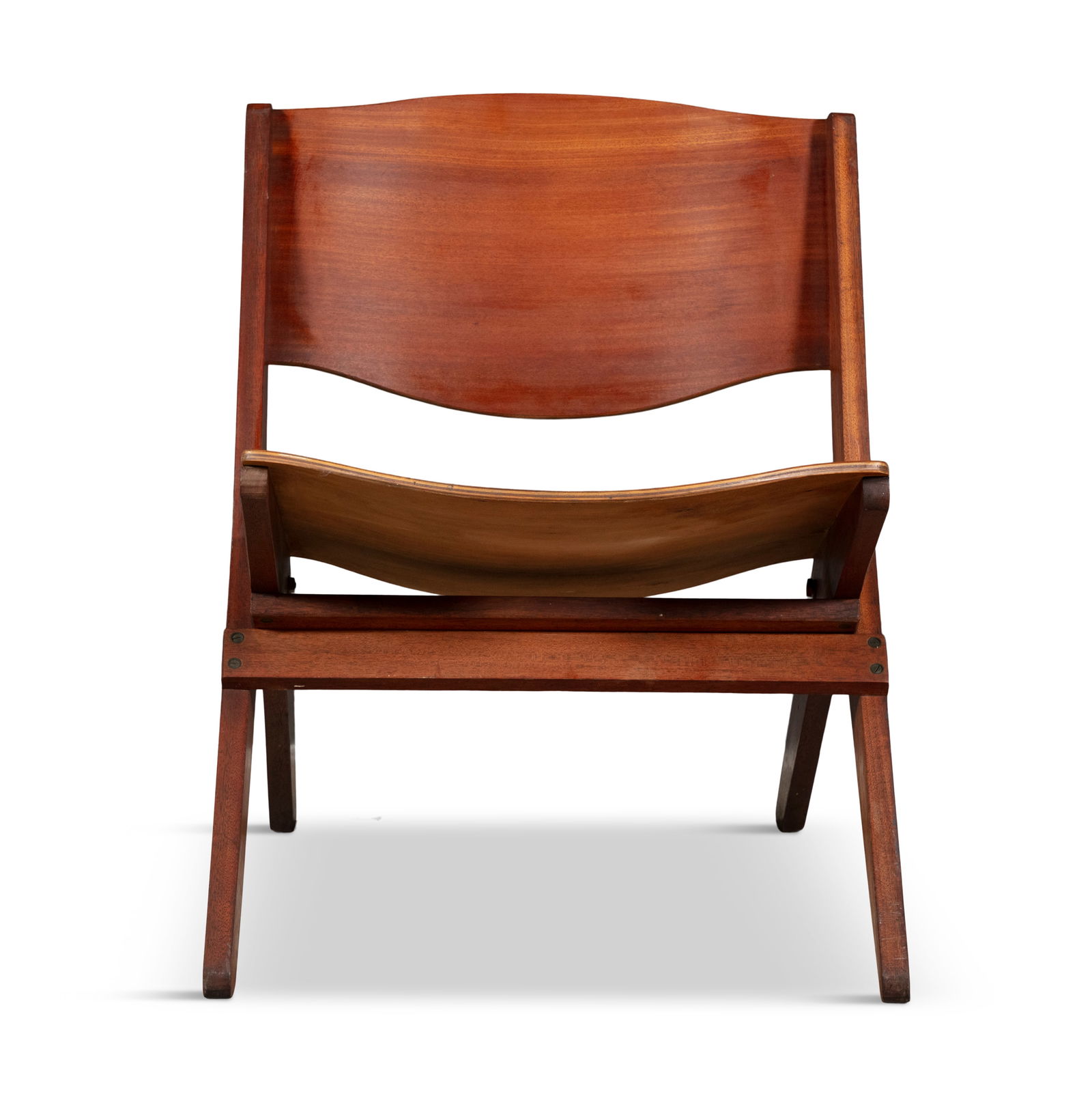 ERNEST RACE A Cormorant folding chair by Ernest Race. c.1961. 54 x 63 x 69cm(h): ERNEST RACE A Cormorant folding chair by Ernest Race. c.1961. 54 x 63 x 69cm(h)