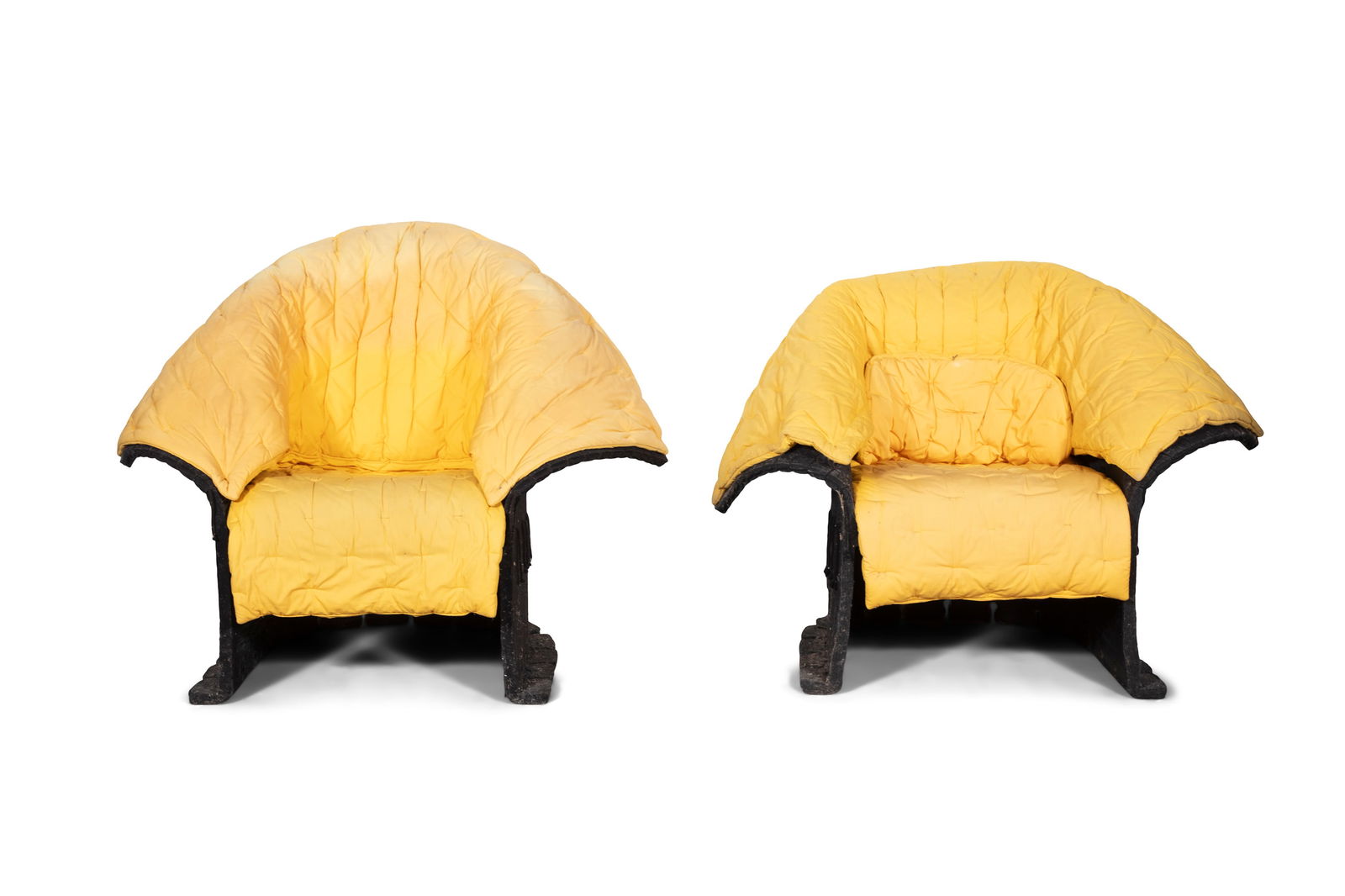 GAETANO PESCE (1939-2024)  A pair Feltri no. 357 armchairs by Gaetano Pesce for Cassina (1 of 4)