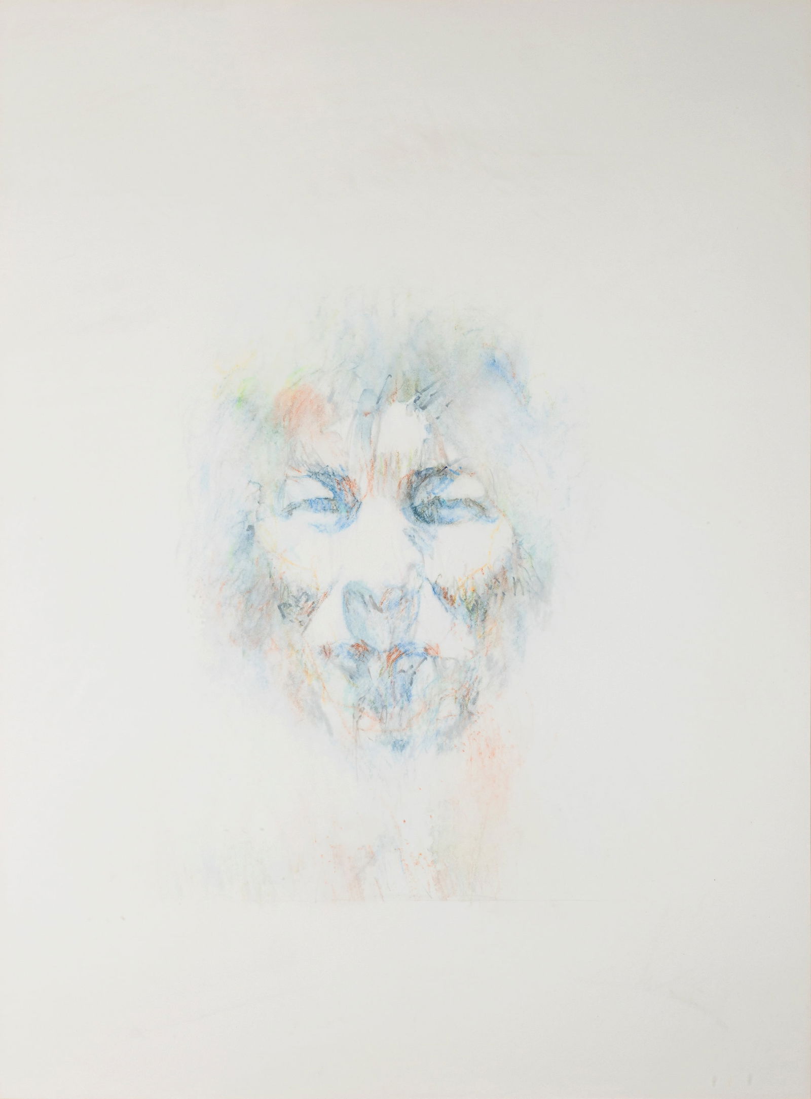 Louis le Brocquy HRHA (1916-2012) Seamus Heaney (1989) Watercolour 57 x 41.5cm (22_ x 16_) Signed,: Louis le Brocquy HRHA (1916-2012) Seamus Heaney (1989) Watercolour 57 x 41.5cm (22_ x 16_) Signed, inscribed and dated (19)'89 verso Provenance: With The Frederick Gallery, Dublin, label verso, where