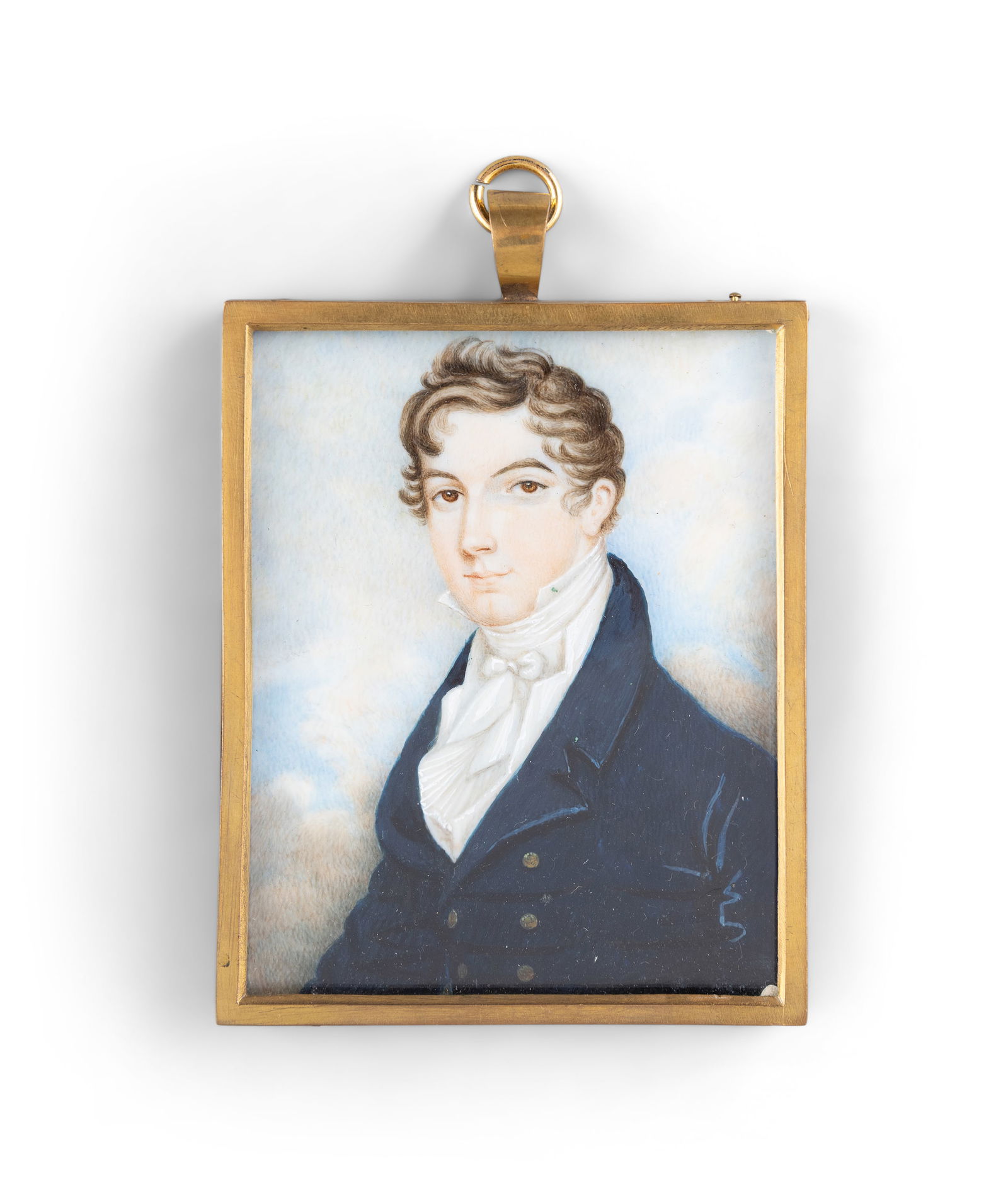 IRISH SCHOOL, CIRCA 1818  Miniature portrait of Robert Acheson (1799-1818) son of Robert Barnard (1 of 2)