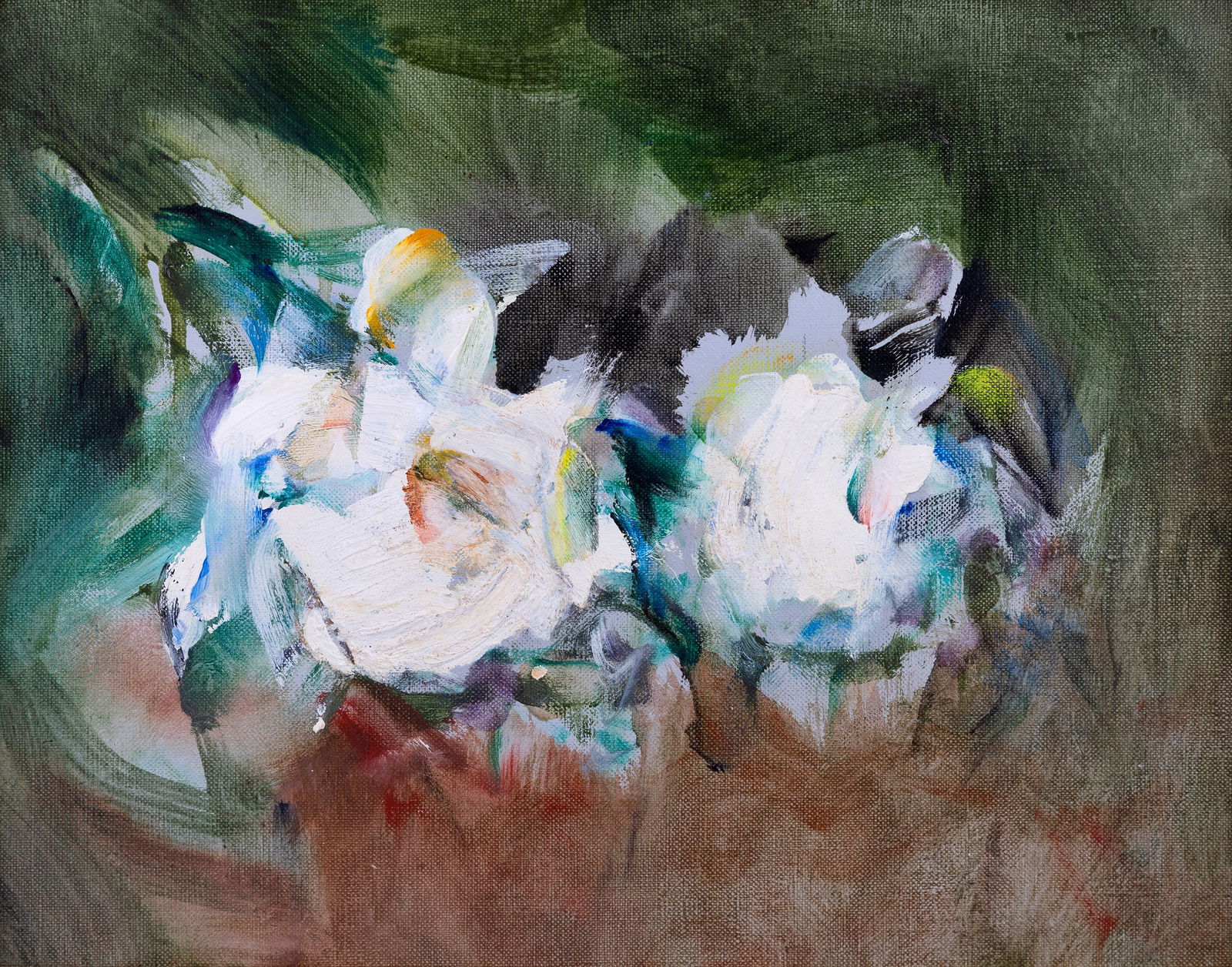 Louis le Brocquy HRHA (1916-2012) Study After Manet (1984) Oil on canvas 22 x 27cm (8½ x: Louis le Brocquy HRHA (1916-2012) Study After Manet (1984) Oil on canvas 22 x 27cm (8½ x 10½”) Signed with initials indistinctly, top right; also signed and dated (19)’84 verso,