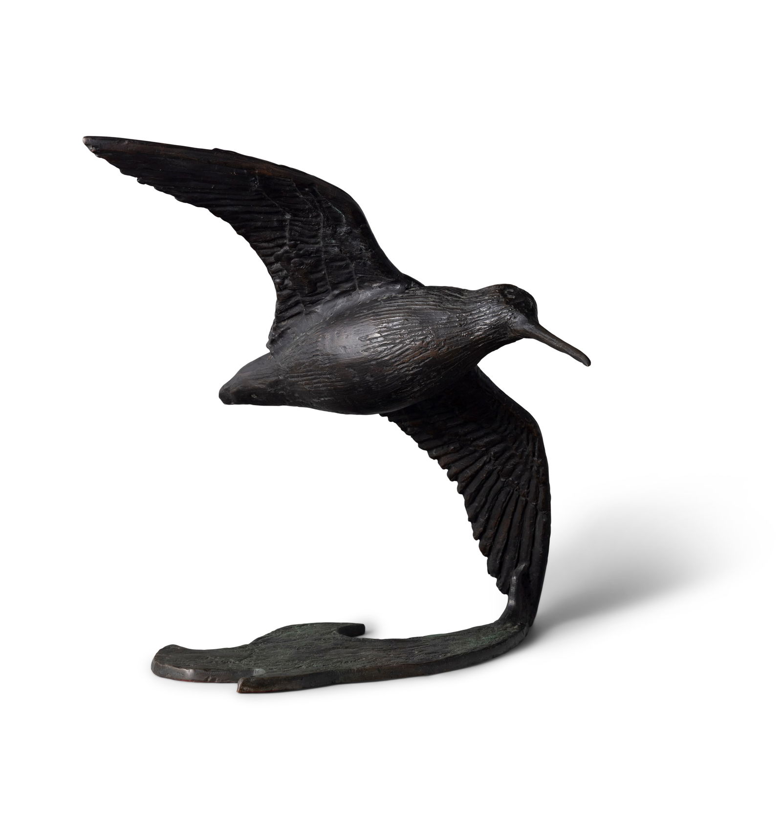 Colm Brennan (b.1943) Bird in Flight Bronze, 37 x 33 x 33cm (h) (17¾ x 13 x 13''): Colm Brennan (b.1943) Bird in Flight Bronze, 37 x 33 x 33cm (h) (17¾ x 13 x 13'')Provenance: Purchased directly from the artist**Please note: The measurements in the printed catalogue should read