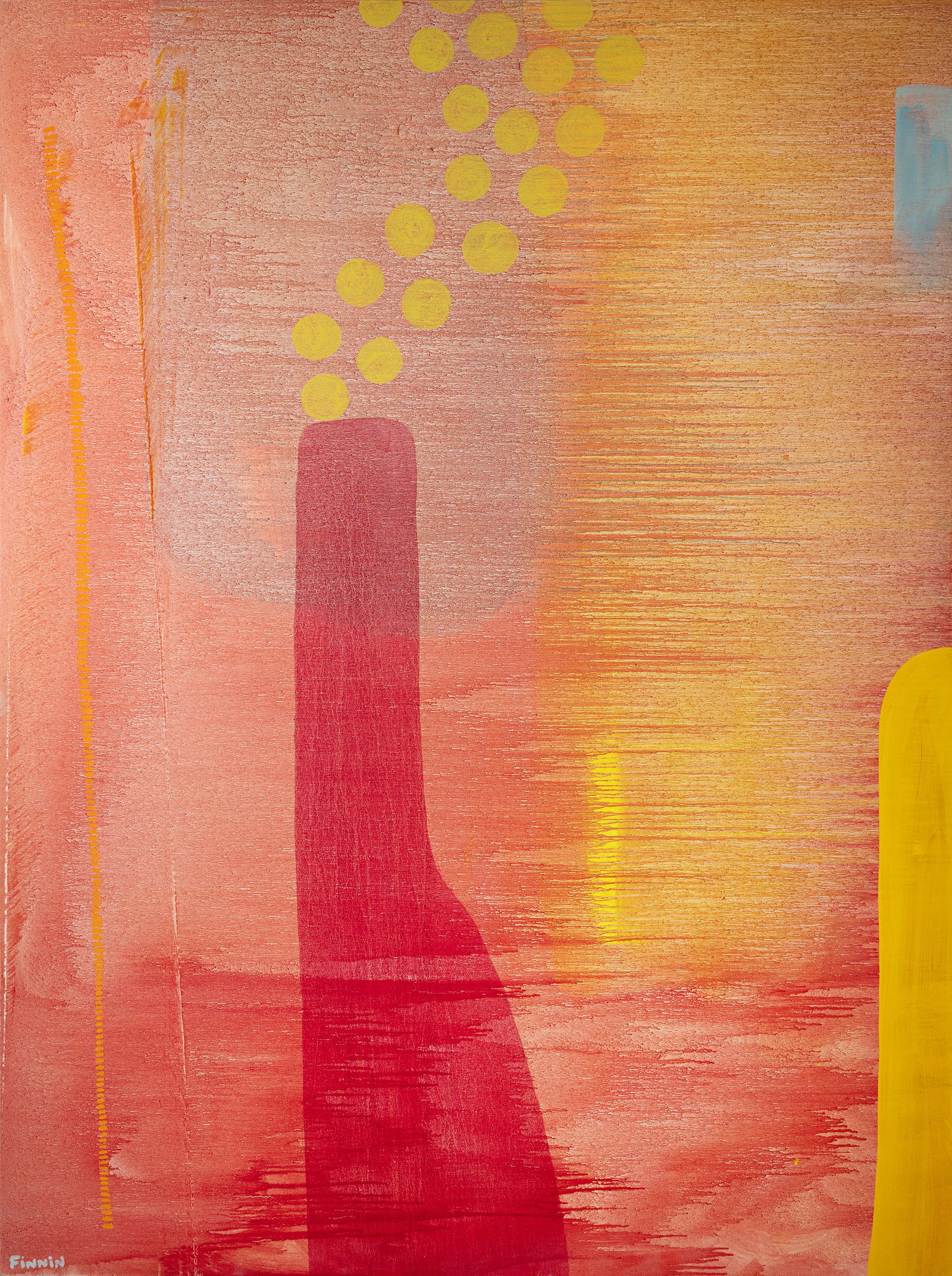 MARTIN FINNIN (B.1968) The 5th is The Beautiful Oil on canvas, 160 x 120cm Signed (1 of 3)