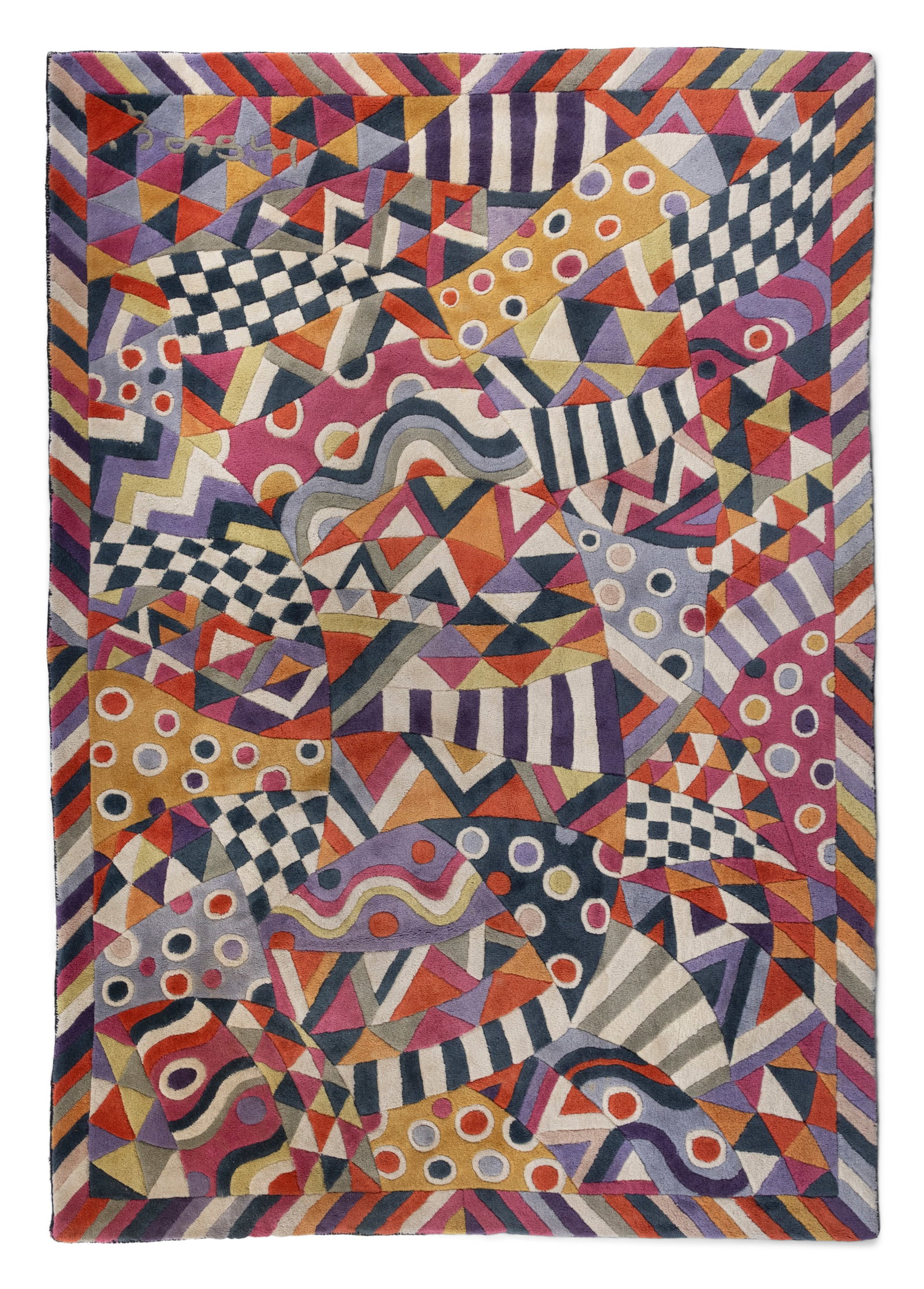 MISSONI A vintage rug by Missoni. 240 x 174cm: MISSONI A vintage rug by Missoni. 240 x 174cm