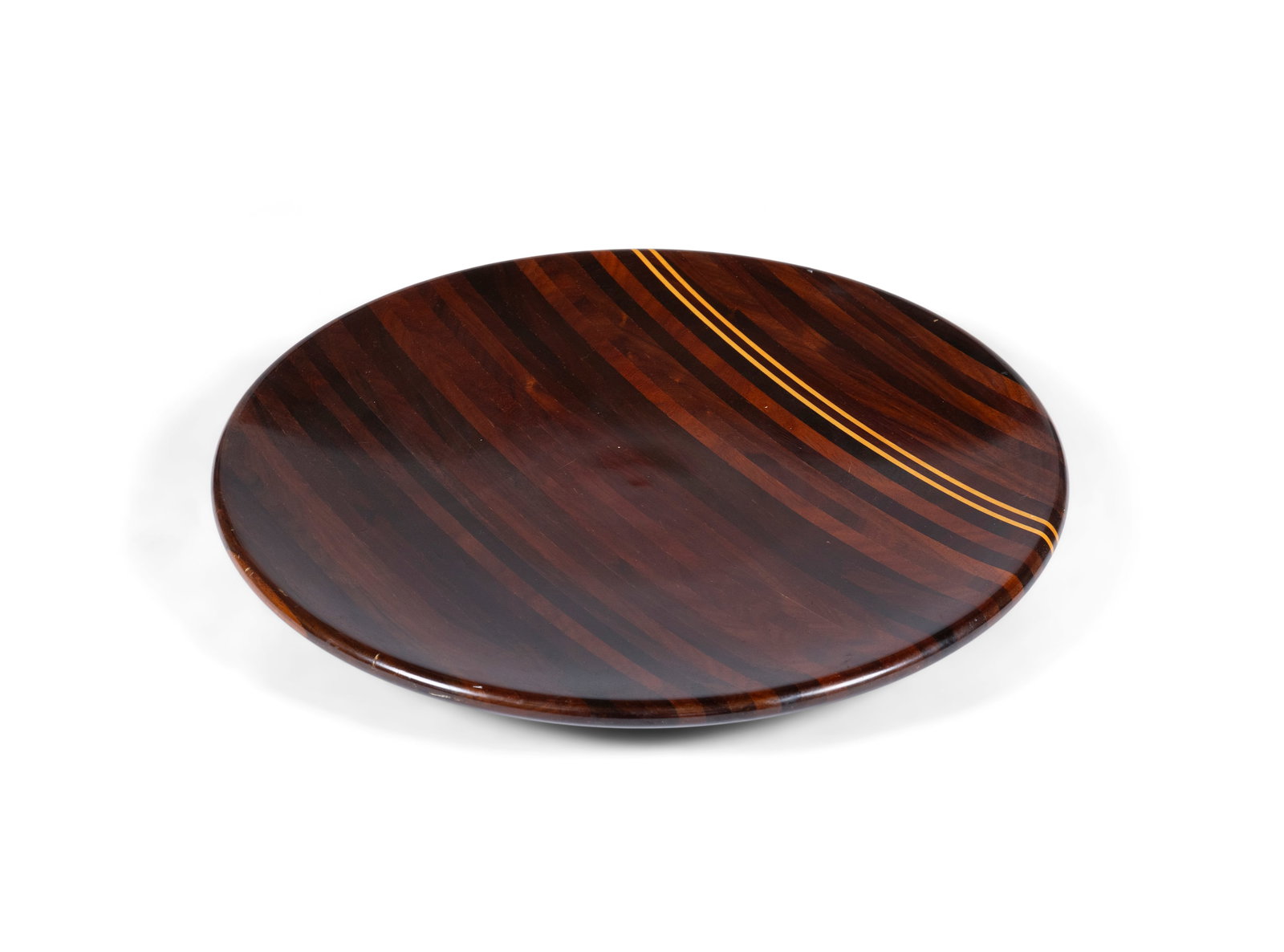 CENTREPIECE A centrepiece of various hardwoods. Italy. 60cm(d): CENTREPIECE A centrepiece of various hardwoods. Italy. 60cm(d)