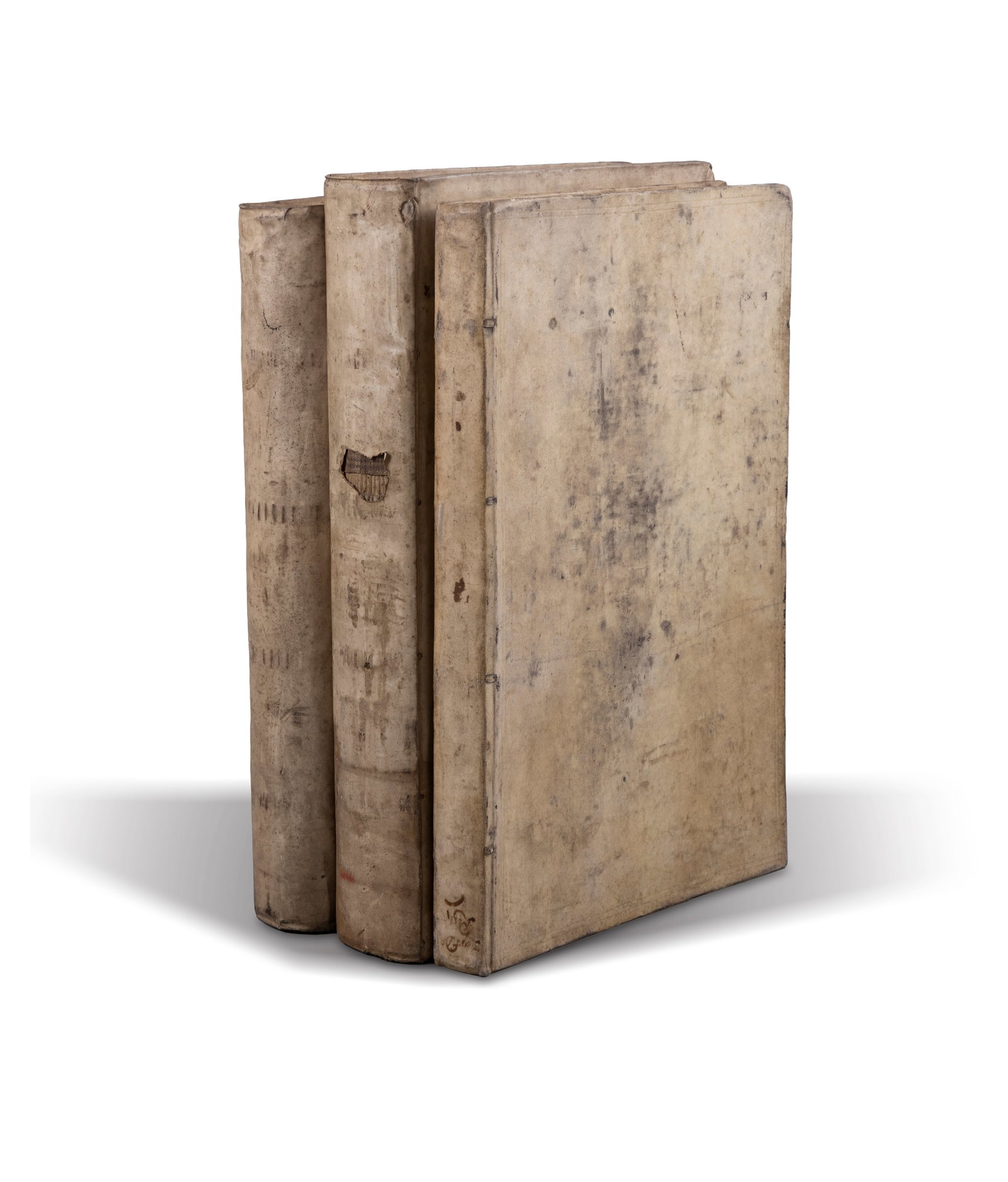 A COLLECTION OF THREE VELLUM BOUND DOCUMENT/RECORD BOOKS, LATE 17TH /EARLY 18TH CENTURY MAINTAINED: A COLLECTION OF THREE VELLUM BOUND DOCUMENT/RECORD BOOKS, LATE 17TH /EARLY 18TH CENTURY MAINTAINED BY THE ENGLISH DIPLOMATIC SERVICE DURING THE REIGN KING WILLIAM III (1689 - 1702) containing handwrit