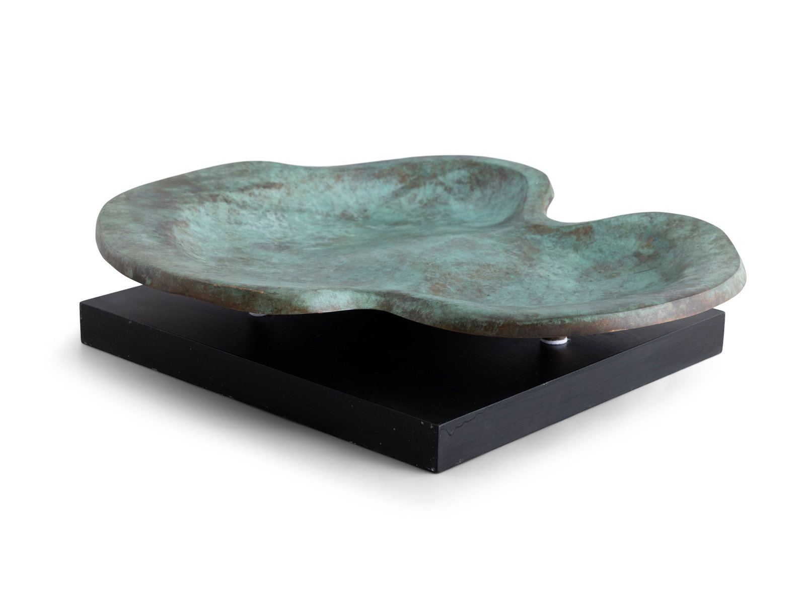 Sonja Landweer (1933-2019) Leaf Shape Bronze, 45 x 39 x 7cm (h) (17_ x 15_ x 2_'') Provenance: (1 of 4)