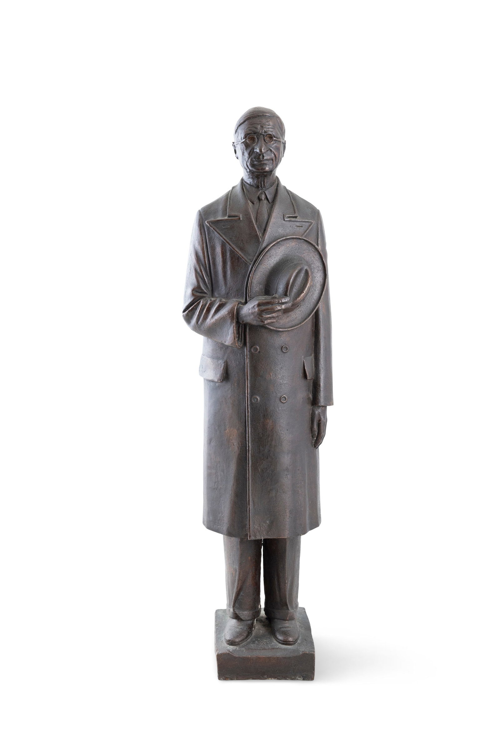 James Connolly (b.1937) Eamon de Valera (1882-1975) Bronze, 65cm (h) (25_) Signed Provenance: (1 of 5)