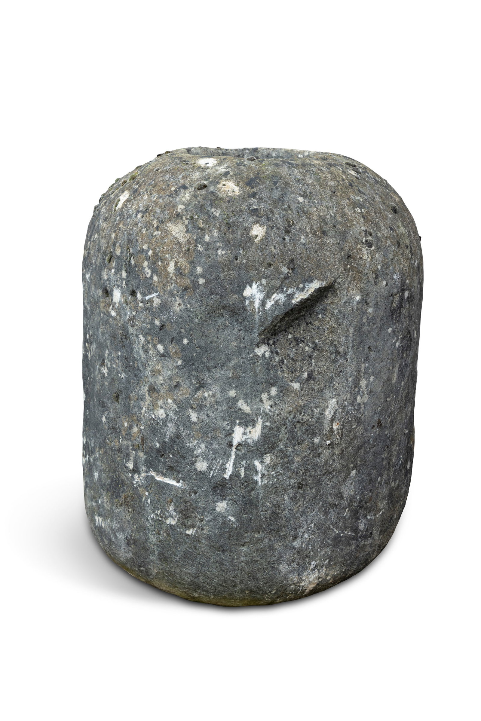 A TSUKABAI (STONE WATER BASIN), 85cm high x 90cm long (1 of 3)