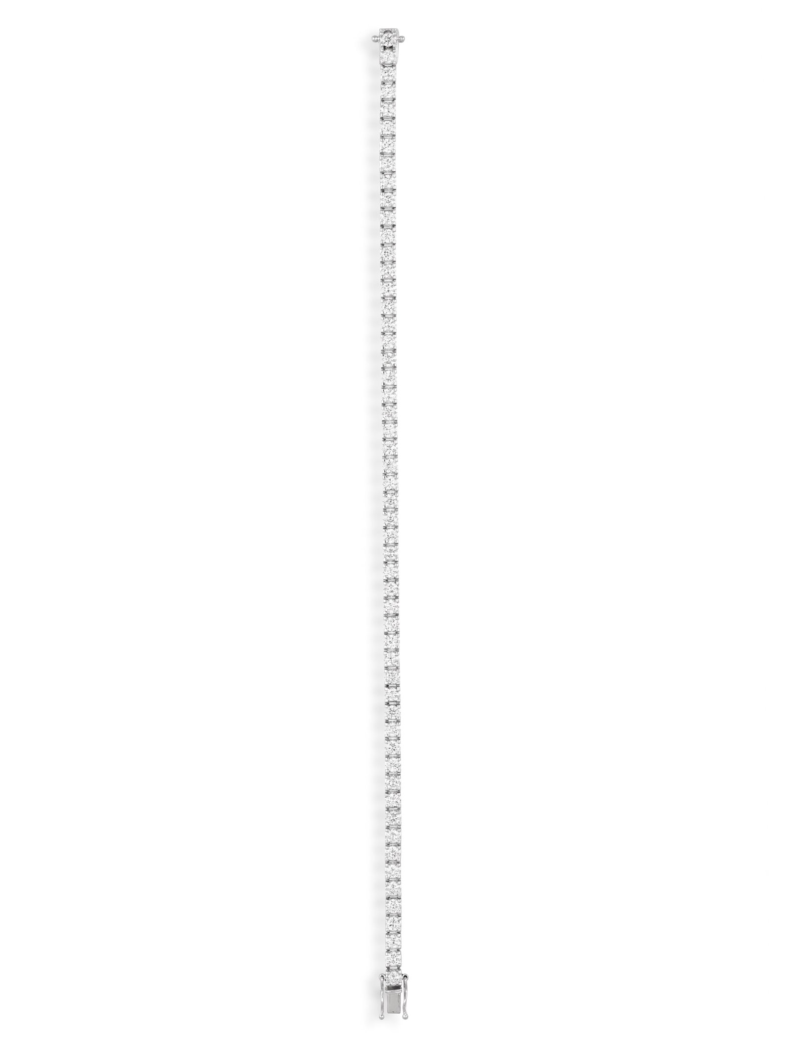 A DIAMOND LINE BRACELET • Brilliant-cut diamonds, approx. 5.00cts total • mounted in 18K (1 of 4)