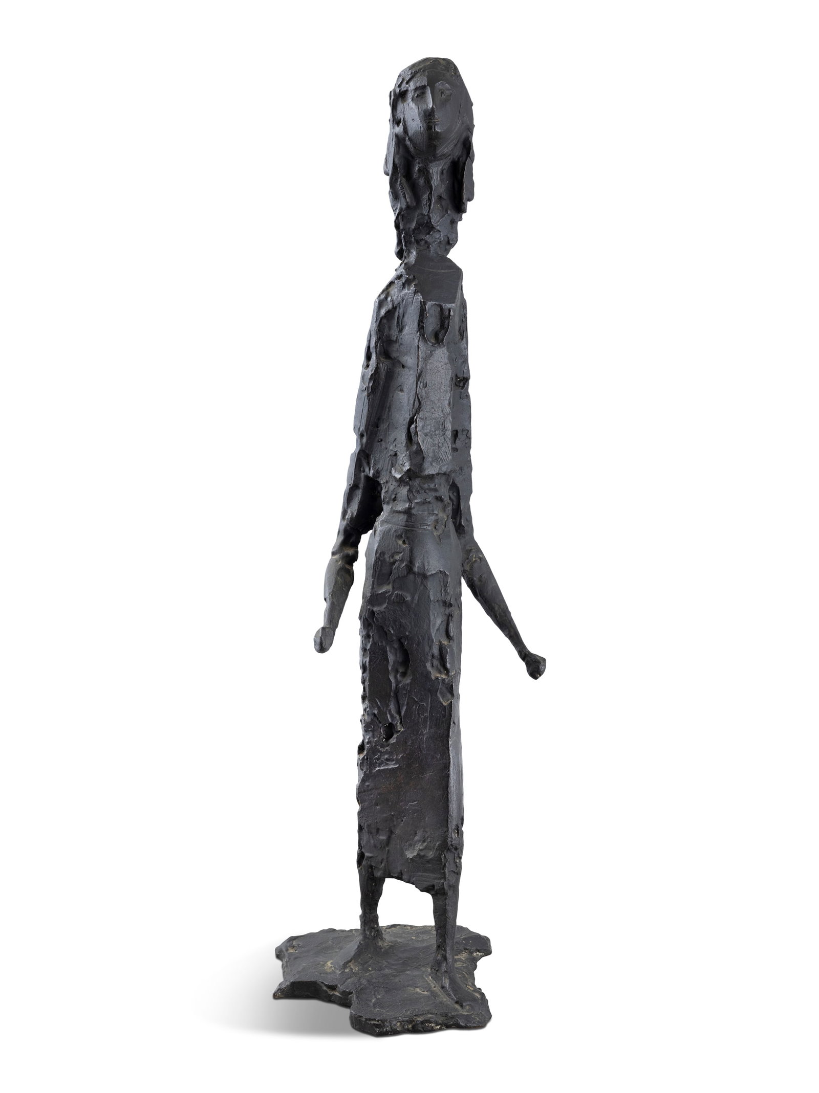 Frederick E. McWilliam HRUA RA (1909-1992) Woman Standing (Elongated Figure) (1953) Bronze, 62cm (1 of 6)