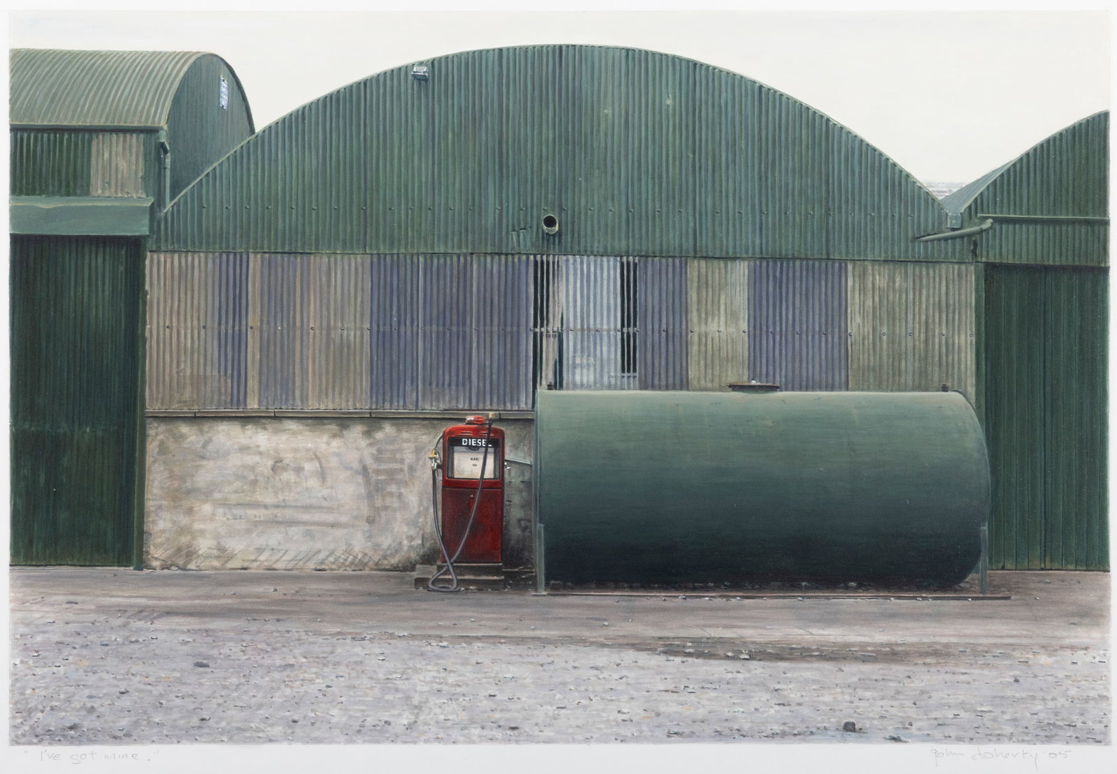 John Doherty (b.1949) I've Got Mine (2005) Acrylic on acid free board, 30.5 x 45.5cm (12 x 18'') (1 of 4)