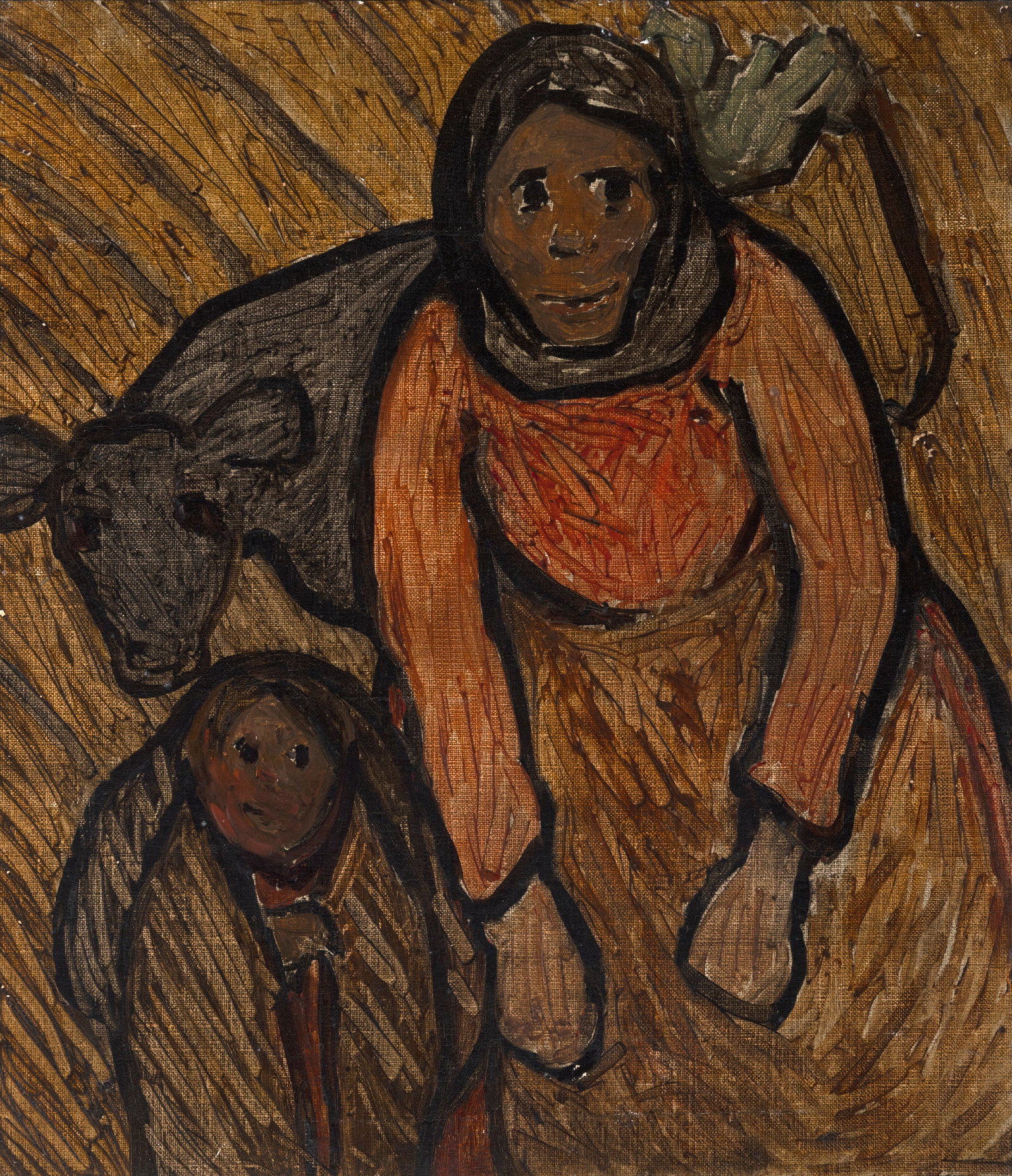 Grace Henry HRHA (1868-1953) Turning for Home Oil on canvas, 39.5 x 34.5cm (15½ x 13¾'') (1 of 3)