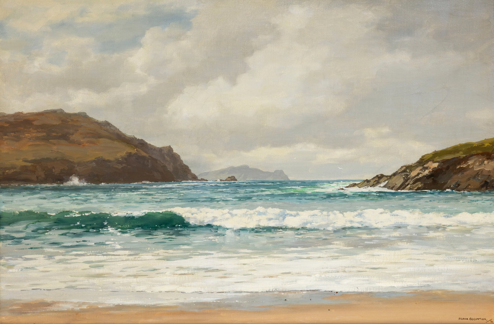 Frank Egginton RCA FIAL (1908-1990) Clogher Head, Co Kerry Oil on canvas, 60 x 91cm (23½ x (1 of 4)