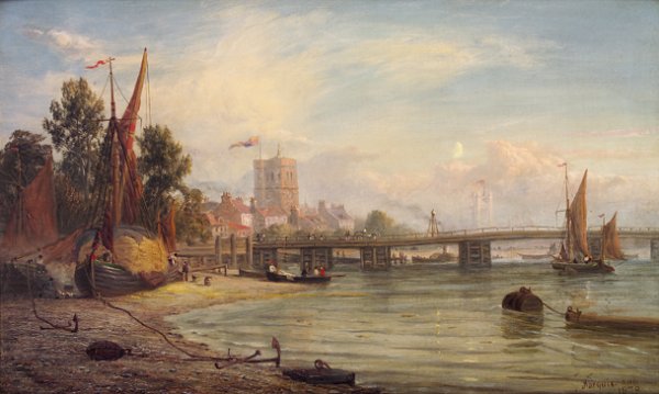 James Richard Marquis RHA (fl. 1862-1885) Loading