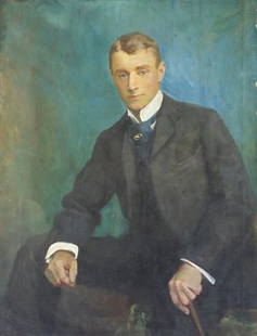 Attributed to Sarah Henrietta Purser, HRHA, (1848: Attributed to Sarah Henrietta Purser, HRHA, (1848-1943) Portrait of a Young Gentleman (believed to be either Josslyn or Mordaunt Gore-Booth of Lissadell, Co. Sligo) Oil on canvas, 90 x 71cm, (35.5 x