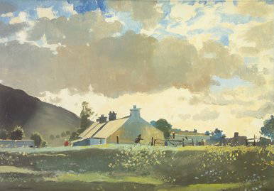 John Skelton (b.1924) Cottage in Landscape Oil on: John Skelton (b.1924) Cottage in Landscape Oil on board, 40.5 x 61cm (16 x 24") Signed